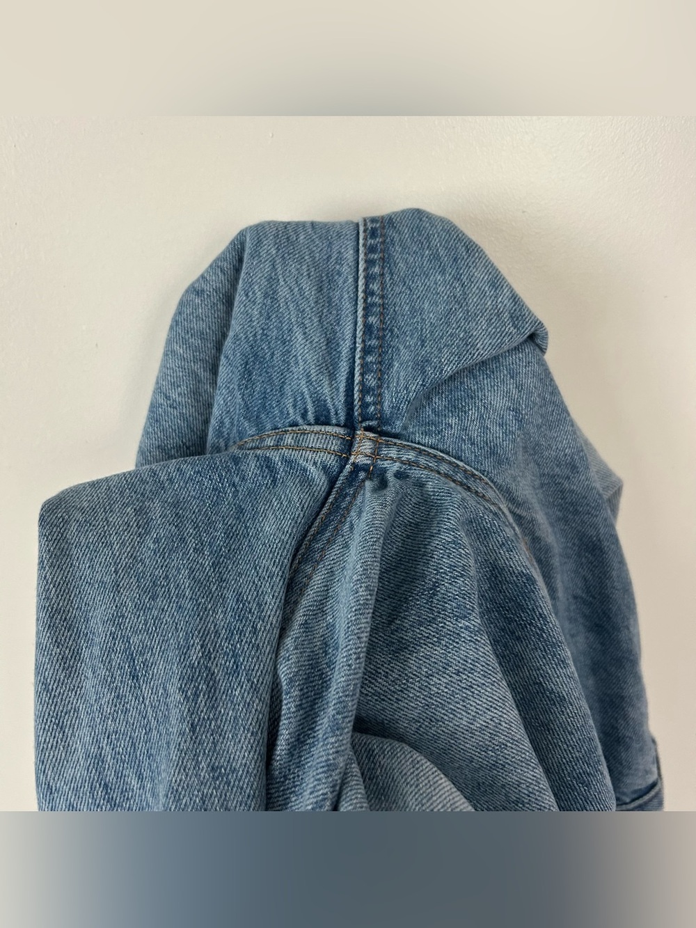 Aritzia Denim Forum The Farrah Hi-Rise Wide Leg Jean 30L Blue Denim Size 26 - Picture 12 of 15